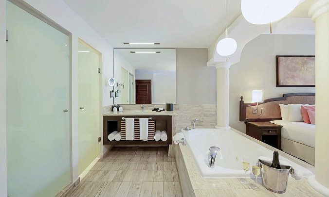 Grand Palladium Select White Sand - Wohnbeispiel Juniorsuite Gardenview (Zimmercodierung JBG/JPG)