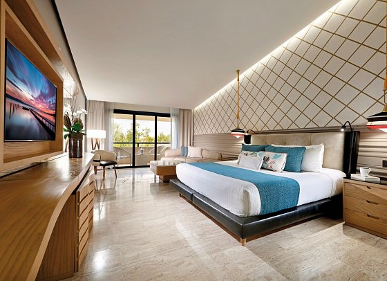 TRS Yucatan Hotel - Wohnbeispiel Juniorsuite Gardenview (Zimmercodierung J1G)