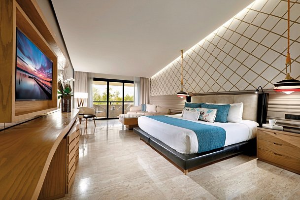 TRS Yucatan Hotel - Wohnbeispiel Juniorsuite Gardenview (Zimmercodierung J1G)