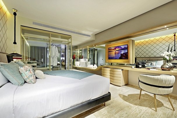 TRS Yucatan Hotel - Wohnbeispiel Juniorsuite (Zimmercodierungen J1G, J1P, JMP, JBM & JFP)