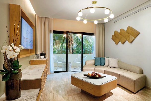 TRS Yucatan Hotel - Wohnbeispiel Suite Gardenview (Zimmercodierung W2G)
