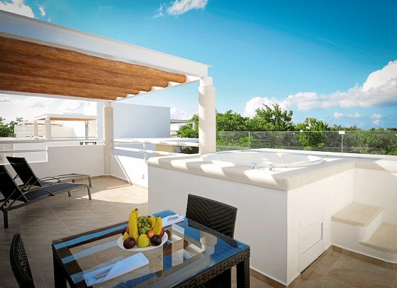 Bahia Principe Escape Sian Ka’an - Wohnbeispiel Juniorsuite Superior Penthouse (Zimmercodierung JU1)