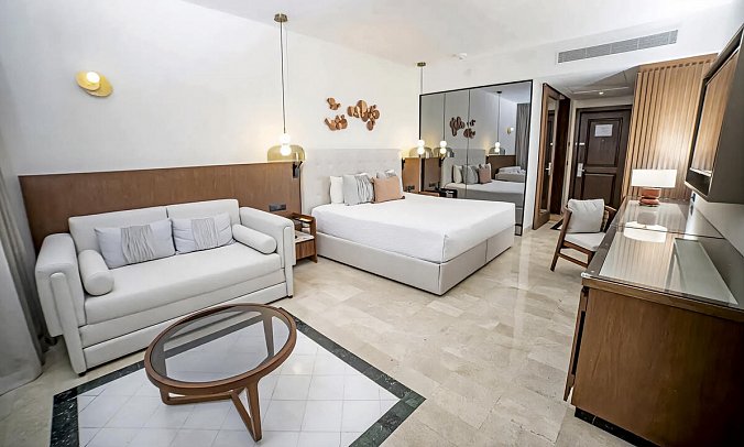 Grand Palladium Kantenah Resort & Spa - Wohnbeispiel Junior Suite Garden View (Zimmercodierung J2G)