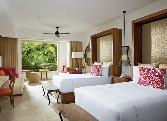 Secrets Akumal Riviera Maya - Wohnbeispiel Juniorsuite Tropical View (Zimmercodierung JBG)