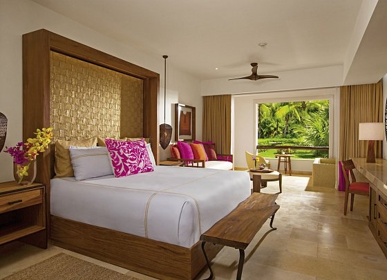 Secrets Akumal Riviera Maya - Wohnbeispiel Pref. Club Junior Suite Tropical View (Zimmercodierung J1G)