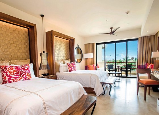 Secrets Akumal Riviera Maya - Wohnbeispiel Preferred Club Juniorsuite Tropical View (Zimmercodierung J1G)