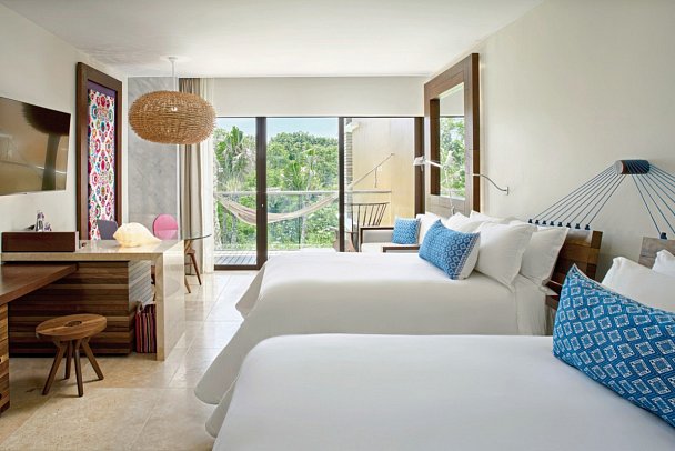 Xcaret Arte - Wohnbeispiel Suite Garden (Zimmercodierung WB1)