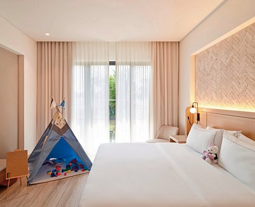 Hilton Tulum - Wohnbeispiel Nature View King (Zimmercodierung UB1)