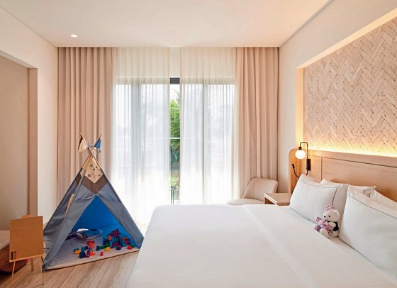 Hilton Tulum - Wohnbeispiel Nature View King (Zimmercodierung UB1)