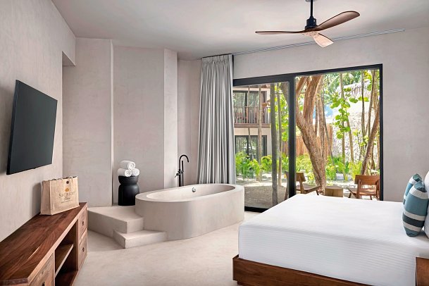 Secrets Tulum Resort & Beach Club - Wohnbeispiel Casa Zamna Tropical View (Zimmercodierung V1G)
