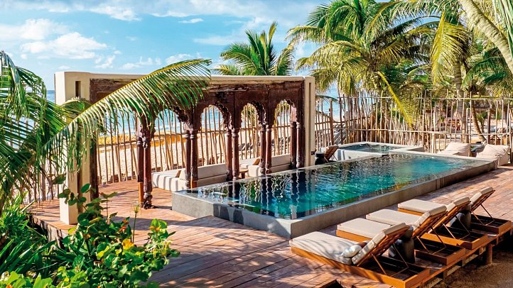 Secrets Tulum Resort & Beach Club - Bereich Casa Zamma Hauptpool