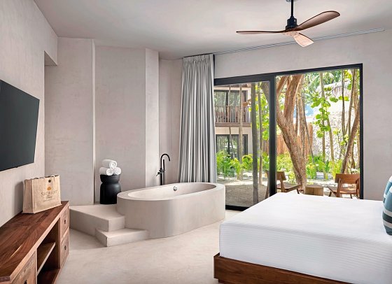 Secrets Tulum Resort & Beach Club - Wohnbeispiel Casa Zamna Tropical View (Zimmercodierung V1G)