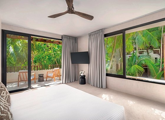 Secrets Tulum Resort & Beach Club - Wohnbeispiel Casa Zamna Tropical View (Zimmercodierung V1G)