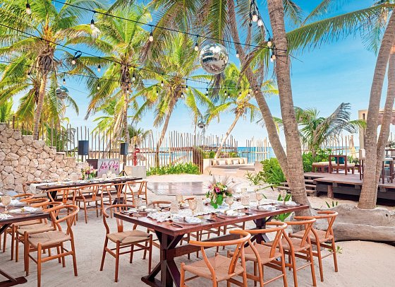 Secrets Tulum Resort & Beach Club - Rezeption Bereich Casa Zamma