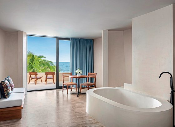 Secrets Tulum Resort & Beach Club - Wohnbeispiel Casa Zamna Ocean Front (Zimmercodierung VIO)