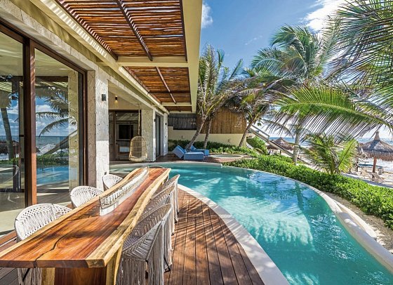 Ana y José Hotel & Spa Tulum - Wohnbeispiel Casa de Agua