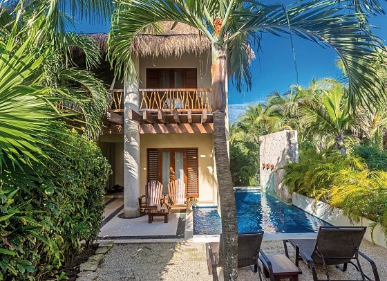 Ana y José Hotel & Spa Tulum - Wohnbeispiel Superior Gardenview (Zimmercodierung xxx)