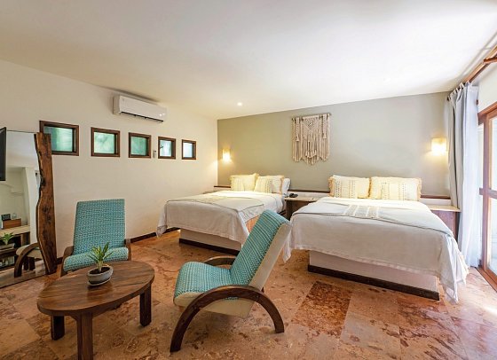 Ana y José Hotel & Spa Tulum - Wohnbeispiel Charming Gardenview (Zimmercodierung xxx)