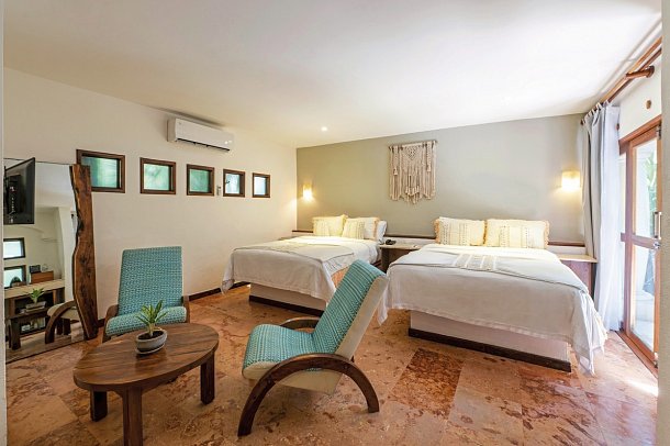 Ana y José Hotel & Spa Tulum - Wohnbeispiel Charming Gardenview (Zimmercodierung xxx)