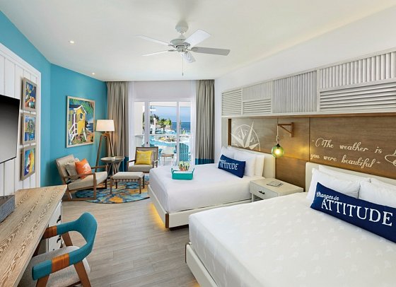 Margaritaville Island Reserve Riviera Maya by Karisma - Wohnbeispiel Queen Paradise Room (Zimmercodierung DB1)