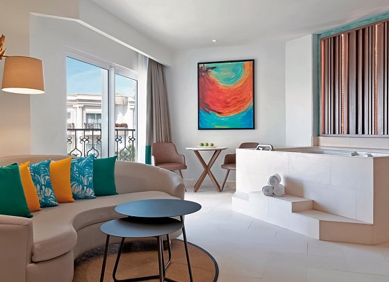 Hyatt Vivid Playa del Carmen - Wohnbeispiel Juniorsuite King (Zimmercodierung JB1)