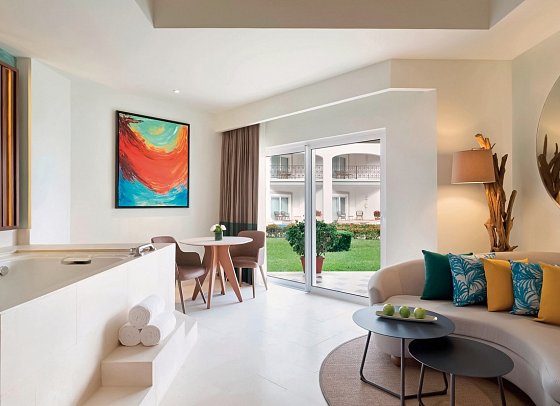 Hyatt Vivid Playa del Carmen - Wohnbeispiel Juniorsuite Gardenview King (Zimmercodierung JBG)