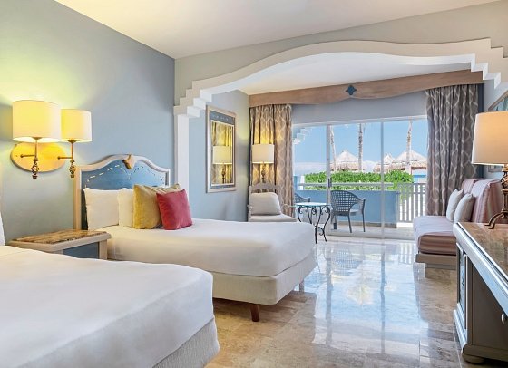Iberostar Waves Paraíso del Mar - Wohnbeispiel Juniorsuite Oceanfront Beach Access (Zimmercodierung J1O)