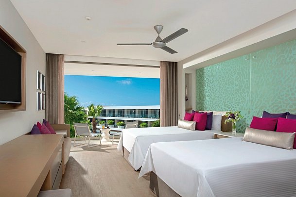 Breathless Riviera Cancun Resort & Spa - Wohnbsp. Allure JS Partial Oceanview (Zimmercodierung J9M)