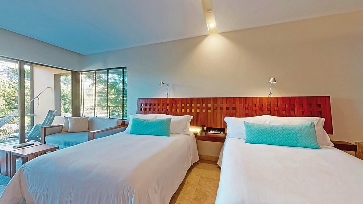 Xcaret Mexico - Wohnbeispiel Suite River (Zimmercodierung WB1)