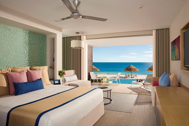 Secrets Riviera Cancun Resort & Spa - Wohnbeispiel Preferred Club Juniorsuite Oceanview (Zimmercodierung JTM)