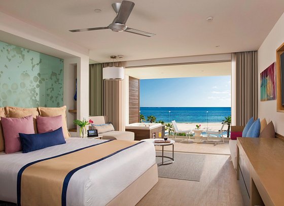 Secrets Riviera Cancun Resort & Spa - Wohnbeispiel Pref.Club Juniorsuite Oceanfront (Zimmercodierung J9O)