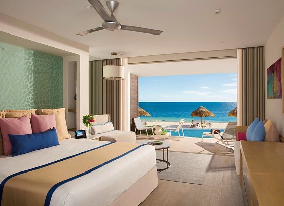 Secrets Riviera Cancun Resort & Spa - Wohnbeispiel Preferred Club Juniorsuite Oceanview (Zimmercodierung JTM)