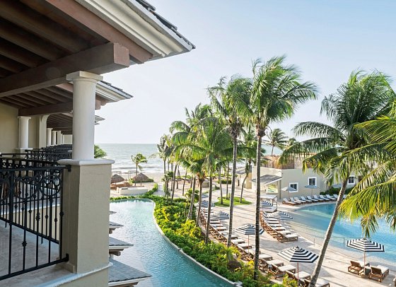 Hyatt Zilara Riviera Maya - Blick Wohnbeispiel Oceanview King (Zimmercodierung UBM)