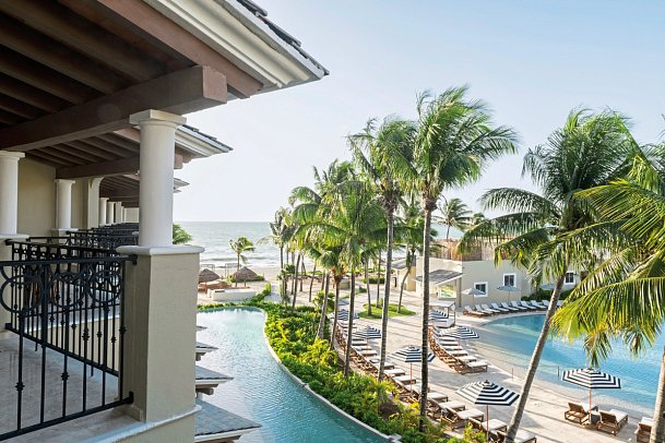 Hyatt Zilara Riviera Maya - Blick Wohnbeispiel Oceanview King (Zimmercodierung UBM)