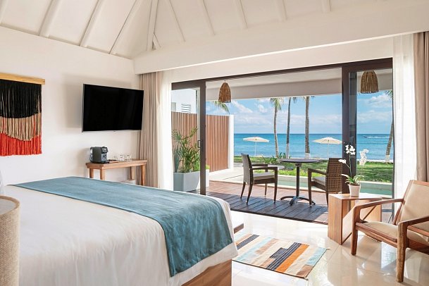 The Beachfront by The Fives Hotels - Wohnbeispiel Beachfront Swim Up Suite (Zimmercodierung J1Q)