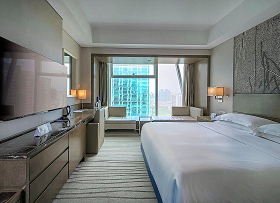 DoubleTree by Hilton Beijing - Wohnbeispiel Guest Room (Zimmercodierung UB1)