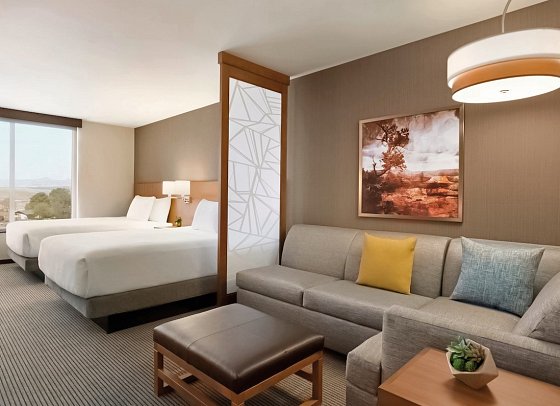 Hyatt Place Page Lake Powell - Wohnbeispiel Standard 2 Queen Beds (Zimmercodierung UG4)