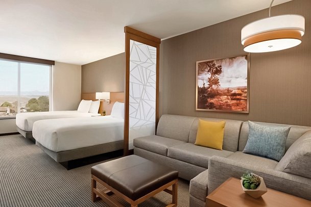 Hyatt Place Page Lake Powell - Wohnbeispiel Standard 2 Queen Beds (Zimmercodierung UG4)