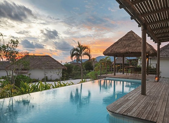 The Royal Sands Koh Rong - Wohnbeispiel Ocean View Pool Villa (Zimmercodierung VD5)