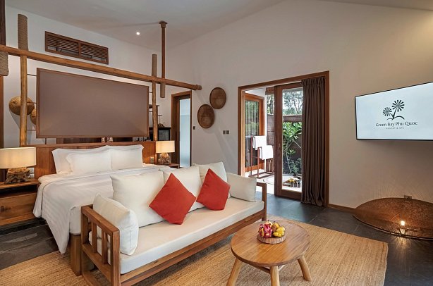 Green Bay Phu Quoc Resort & Spa - Wohnbeispiel Beachfront Pool Villa (Zimmercodierung VBR)