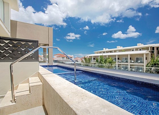 Catalonia Royal La Romana - Wohnbeispiel Duplex Suite & Swimming Pool (Zimmercodierung W2P)