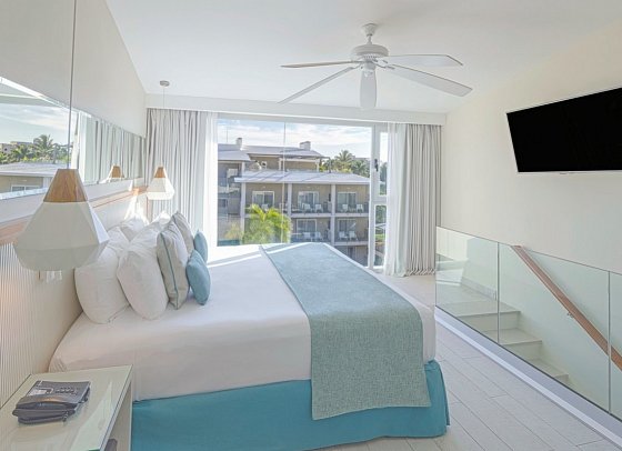 Catalonia Royal La Romana - Wohnbeispiel Duplex Suite & Swimming Pool (Zimmercodierung W2P)