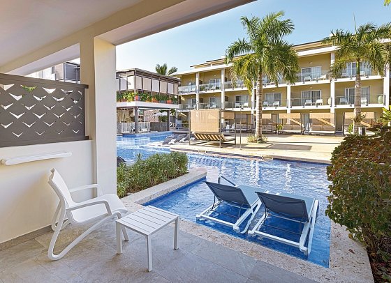 Catalonia Royal La Romana - Wohnbeispiel Superior Swim Up (Zimmercodierung USQ)