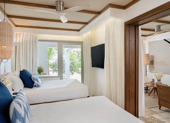 Zel Punta Cana - Wohnbeispiel Zel Swim Up Suite (Zimmercodierung U1Q)