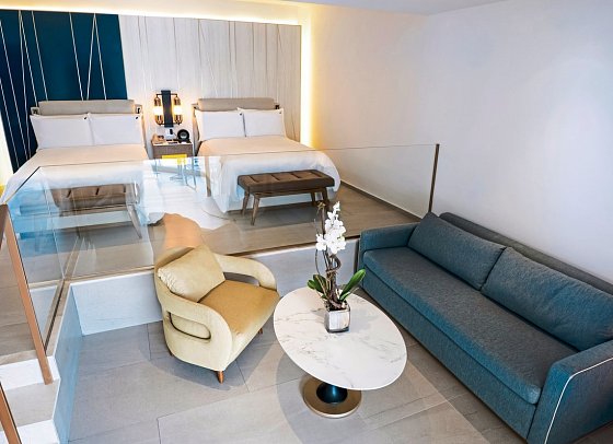 Hard Rock Hotel & Casino Punta Cana - Wohnbeispiel Caribbean Suite Double (Zimmercodierung WB1)