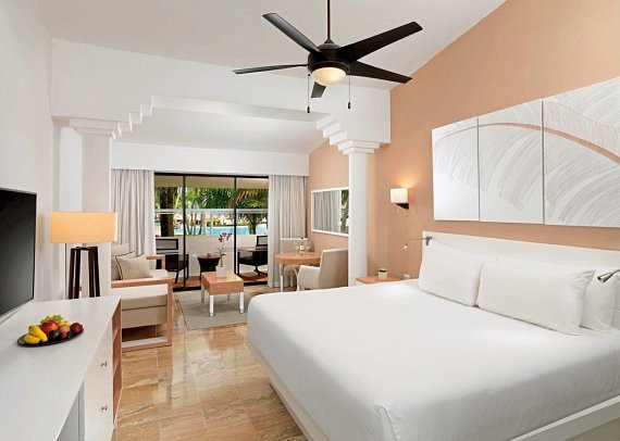 Meliá Punta Cana Beach - Wohnbeispiel Premium Beachside Room (Zimmercodierung DMC)