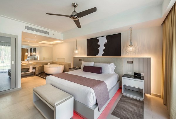 Royalton CHIC Punta Cana - Wohnbeispiel Luxury Presidential One Bedroom Suite Diamond Club (Zimmercodierung AU1)