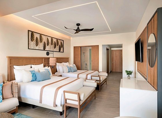 Secrets Tides Punta Cana - Wohnbeispiel Preferred Club Junior Suite Tropical View (Zimmercodierung JLG)