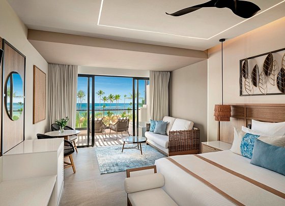 Secrets Tides Punta Cana - Wohnbeispiel Preferred Club Junior Suite Ocean Front (Zimmercodierung JLM)