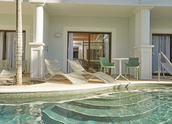 Bahia Principe Explore Esmeralda - Außenansicht Juniorsuite Deluxe Swim Up (Zimmercodierung JDP)